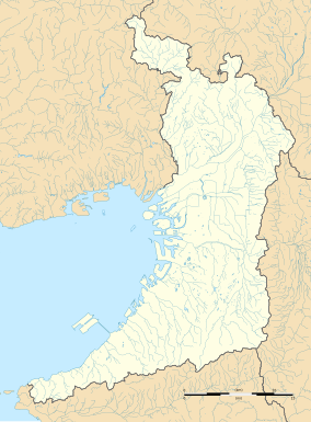 Map showing the location of Hannan-Misaki Prefectural Natural Park