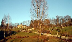 Vue du parc du Grand Dunois.