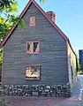 Side of the Pickman House. (the lowest pane is protected by an external frame)