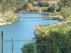 One of the springs in Emek HaMa'ayanot