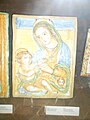 Placca votiva con la Madonna col Bambino.