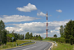 Rõngu–Otepää–Kanepi road (nr 71) in Kõduküla.