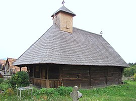 Wooden church in Peștișani