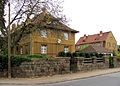 Siedlungshäuser Rosa-Luxemburg-Platz 3 und Heinrich-Zille-Straße 46