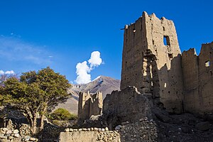 Ruines de la forteresse de Tangbe (en)