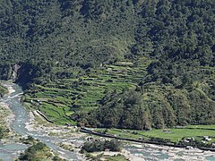 Samoki rice terraces, Chico River