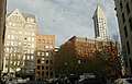 Pioneer Building, 2007. Also shown are the Lowman Building, Lowman and Hanford Building, and Smith Tower