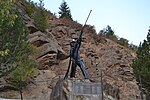 Sunshine Miners Memorial in Silver Valley, Idaho