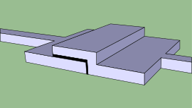 Illustration of a thin-film superconducting tunnel junction.