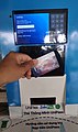 Touch to transaction with UniPass automatic recharge machine