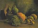 Still Life with Vegetables and Fruit, 1885, Van Gogh Museum, Amsterdam (F103)