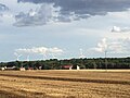 Le hameau de la Ferme d'Audeuil vu depuis le nord