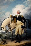 Washington at Verplanck's Point by John Trumbull, 1790