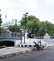 Chamai Maruchet Bridge, crossing Khlong Prem Prachakon in front of Government House