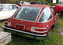 דגם "AMC Pacer" שנת 1976