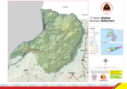 Official map of the Administrative post