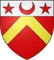 Blason également erroné, avec détails.