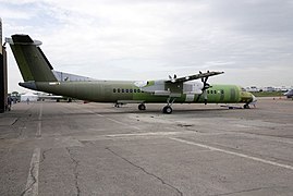 Un Bombardier Q400.