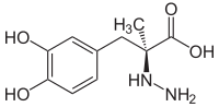 Strukturformel von Carbidopa