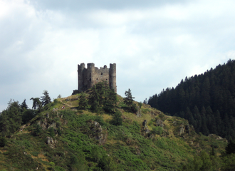 Château d'Alleuze.