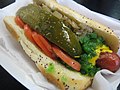 Image 36Chicago-style hot dog (from Culture of Chicago)
