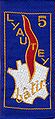 Insigne du CJF 5 (2e modèle).