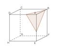 Section suivant un triangle