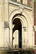 Détail de l'église Saint-Quentin.