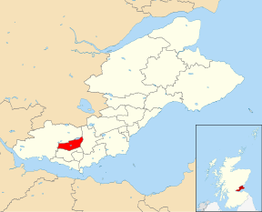 Location of the ward