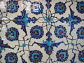 Iznik tiles in the Neo-classical Enderûn Library in the Topkapı Palace