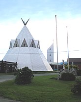 L'église de la mission Kateri Tekakwitha