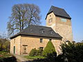 Evangelische Pfarrkirche Heilig Kreuz mit Ausstattung, Kirchhof und Einfriedung