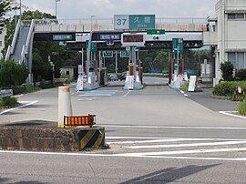 伊勢自動車道・久居インターチェンジ （撮影地点は隣接の久居明神町）