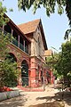 Facade of old school building (now administrative office)