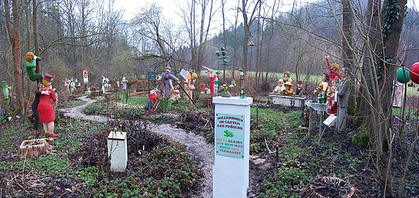 Der Garten der Frösche im „Garten der Stille“