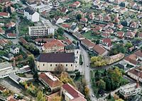 Aerial view of Jászárokszállás