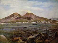 Vue sur le golfe de Naples, Joseph Rebell, 1813-1815.