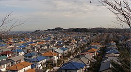 住宅街の様子