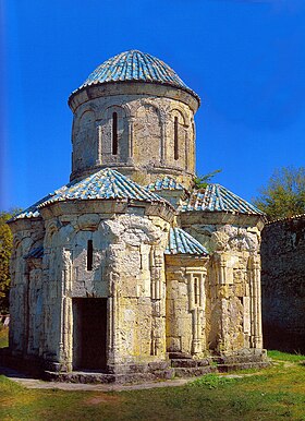 Église située à Kvetera, en Géorgie.