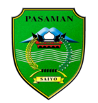 Former emblem of Pasaman Regency (1981–2012). With the creation of new West Pasaman Regency from its territory this logo was deemed not reflecting the current reality and replaced.[45]