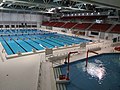Olympic swimming pool inside the PEPS complex