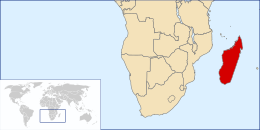 Madagascar - Localizzazione