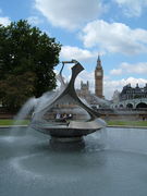 Escultura/fonte en Londres, Reino Unido.