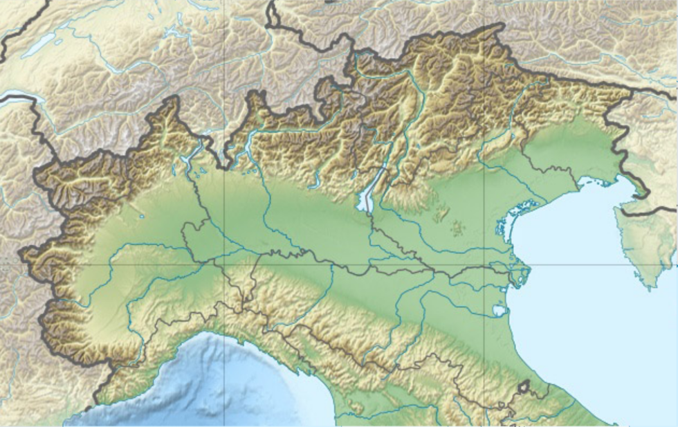 Noclador/sandbox/Maps is located in Northern Italy