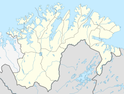 Karlebotn is located in Finnmark
