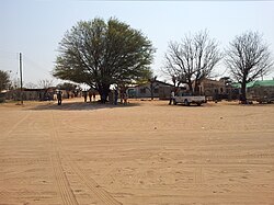 Public place in the centre of the village