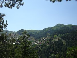 Panoramic view of Perivoli from the east
