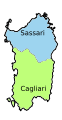 2 provinces (1861–1927)