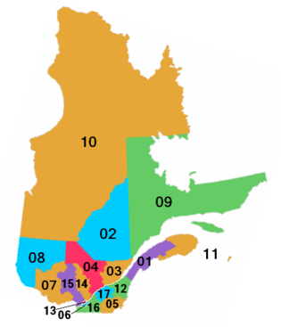 Quebec regions