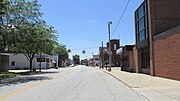 Looking south on North Howard Street (Ohio State Route 729) in Sabina